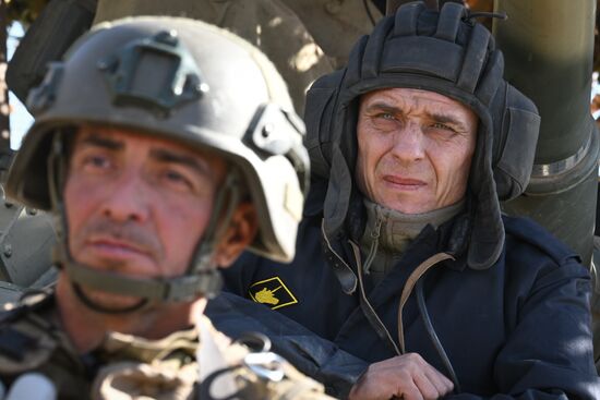 Russia Ukraine Military Operation Troops Training