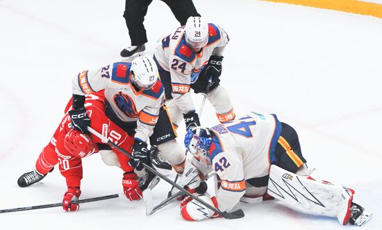 Russia Ice Hockey Kontinental League Spartak - Dragons