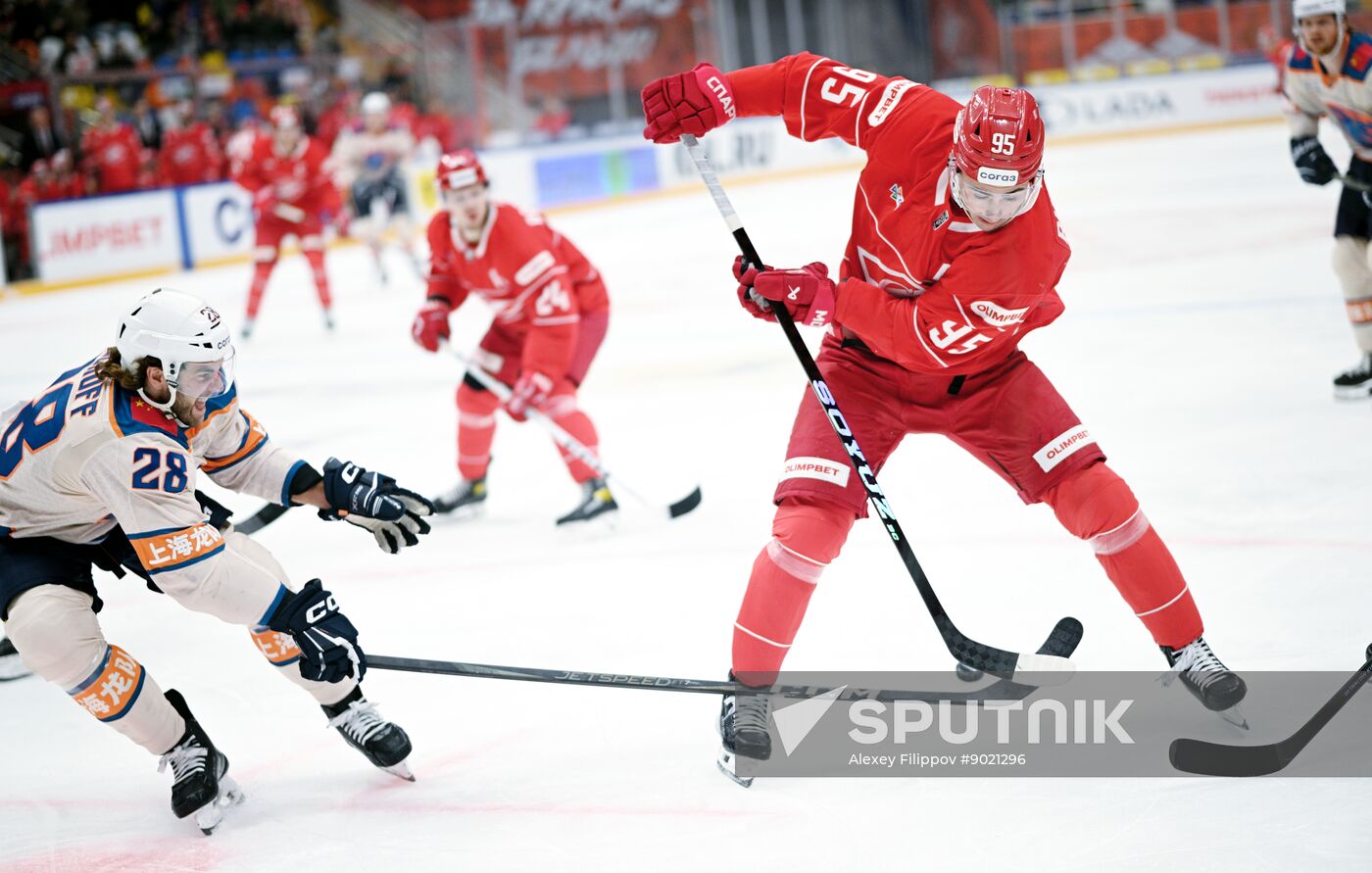 Russia Ice Hockey Kontinental League Spartak - Dragons