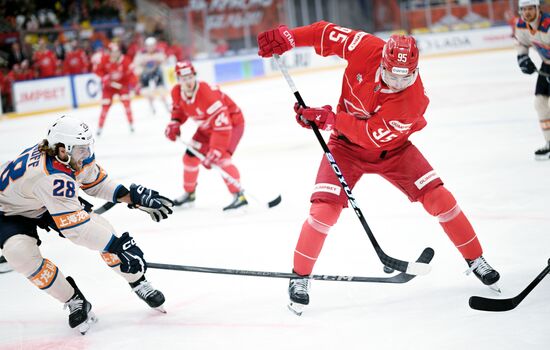 Russia Ice Hockey Kontinental League Spartak - Dragons