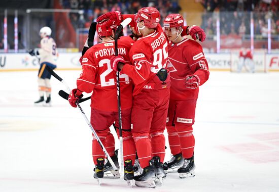 Russia Ice Hockey Kontinental League Spartak - Dragons