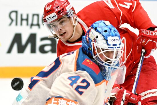 Russia Ice Hockey Kontinental League Spartak - Dragons