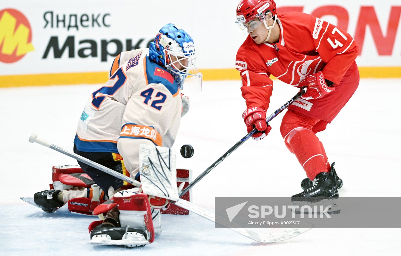 Russia Ice Hockey Kontinental League Spartak - Dragons