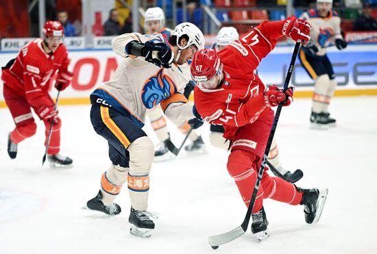 Russia Ice Hockey Kontinental League Spartak - Dragons