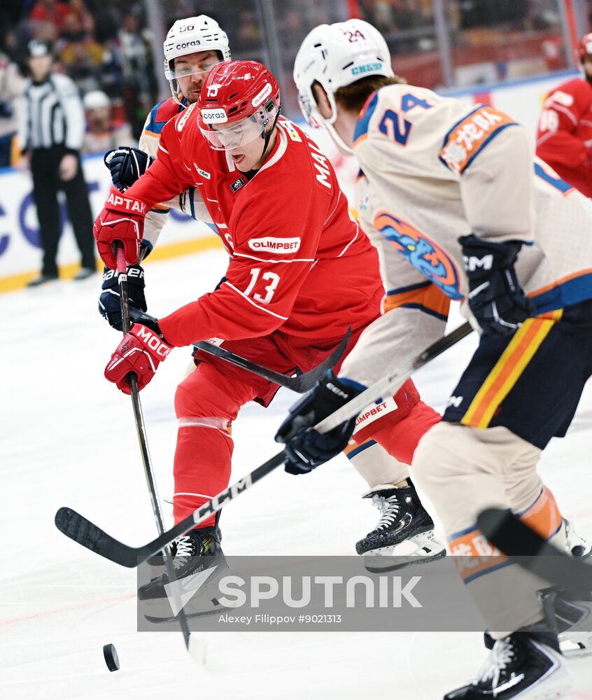 Russia Ice Hockey Kontinental League Spartak - Dragons