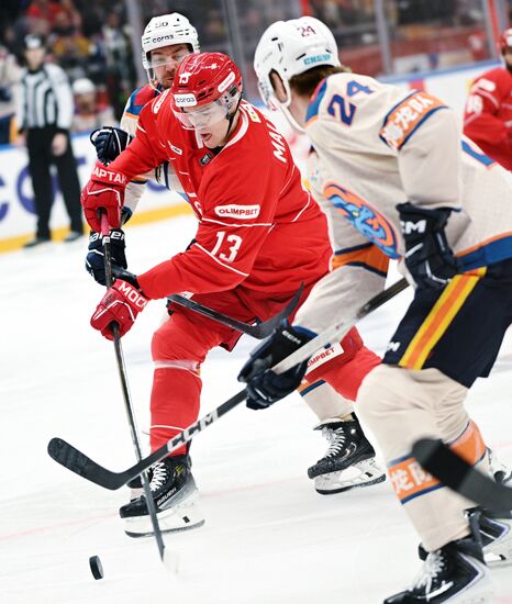 Russia Ice Hockey Kontinental League Spartak - Dragons