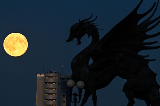 Russia Supermoon