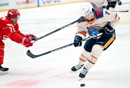 Russia Ice Hockey Kontinental League Spartak - Dragons