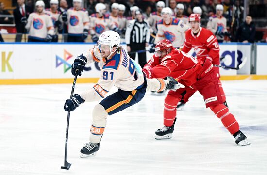 Russia Ice Hockey Kontinental League Spartak - Dragons