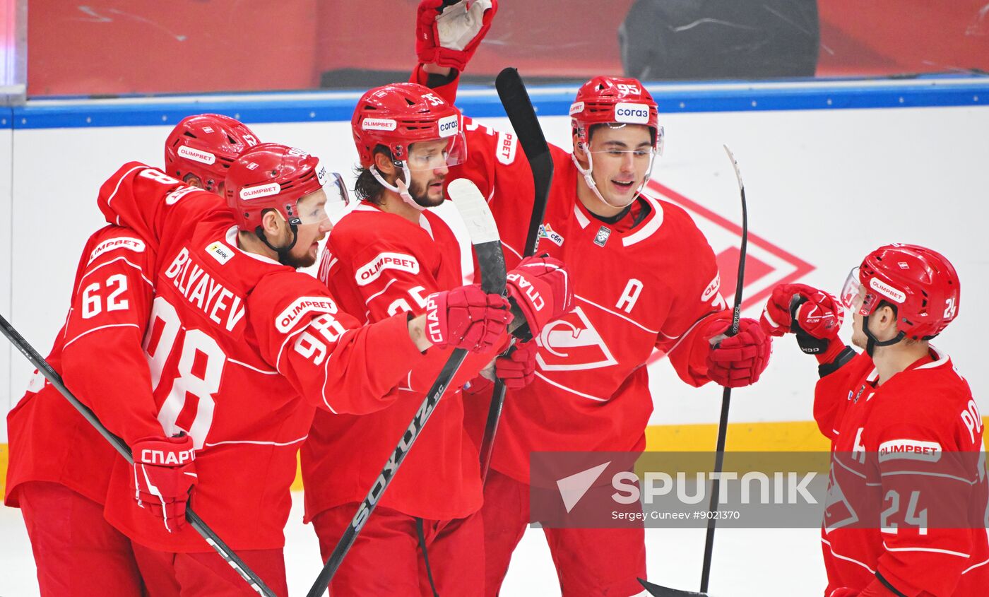 Russia Ice Hockey Kontinental League Spartak - Dragons