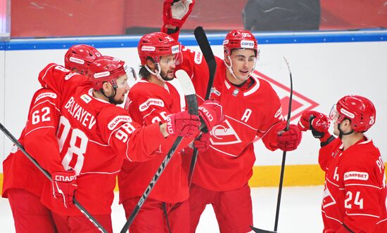 Russia Ice Hockey Kontinental League Spartak - Dragons
