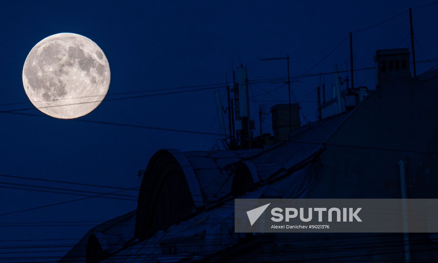 Russia Supermoon