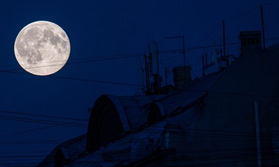 Russia Supermoon