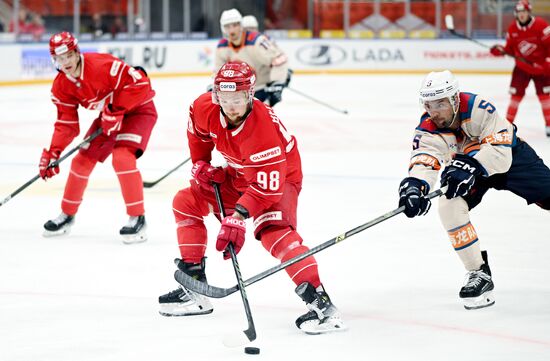 Russia Ice Hockey Kontinental League Spartak - Dragons