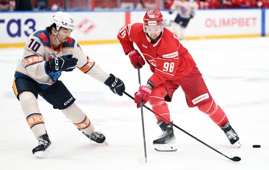 Russia Ice Hockey Kontinental League Spartak - Dragons