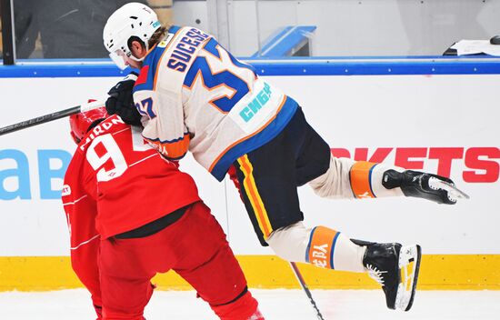 Russia Ice Hockey Kontinental League Spartak - Dragons