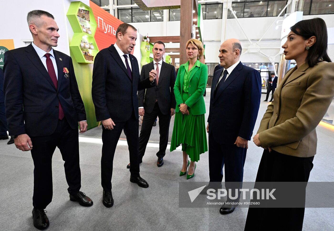 Russia Mishustin Agricultural Exhibition