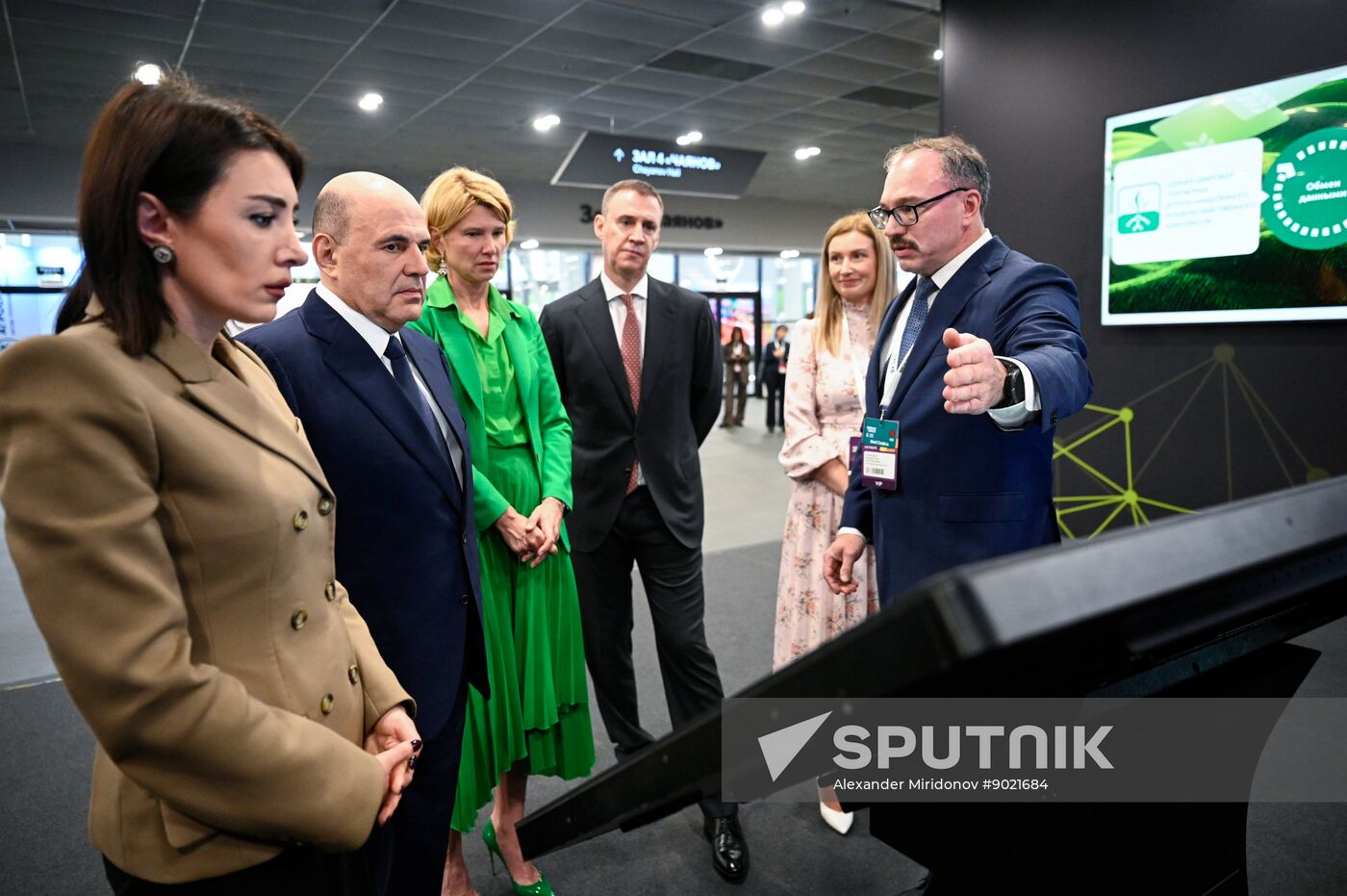 Russia Mishustin Agricultural Exhibition