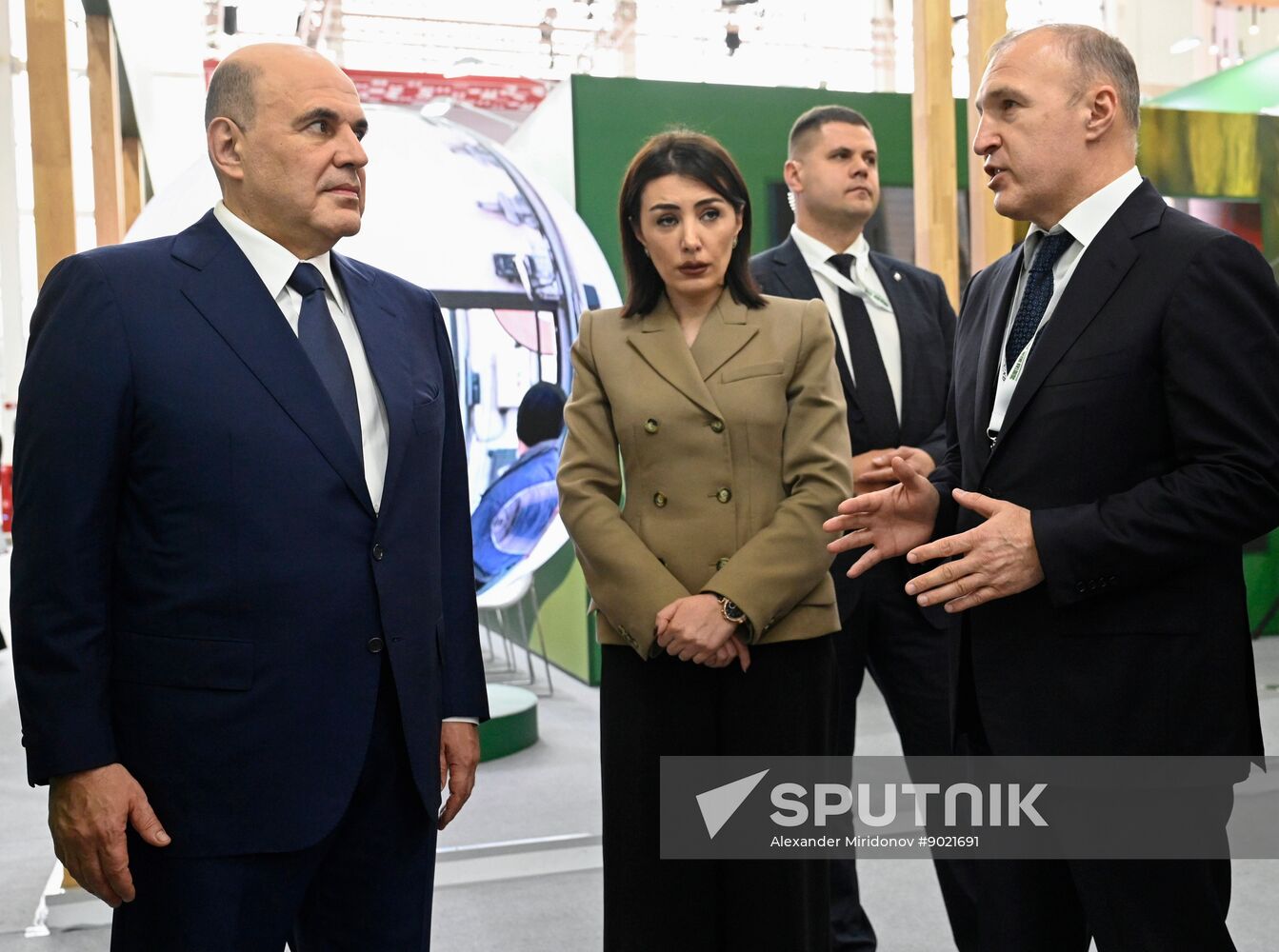 Russia Mishustin Agricultural Exhibition