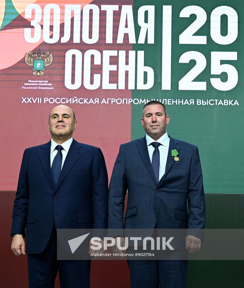 Russia Mishustin Agricultural Exhibition