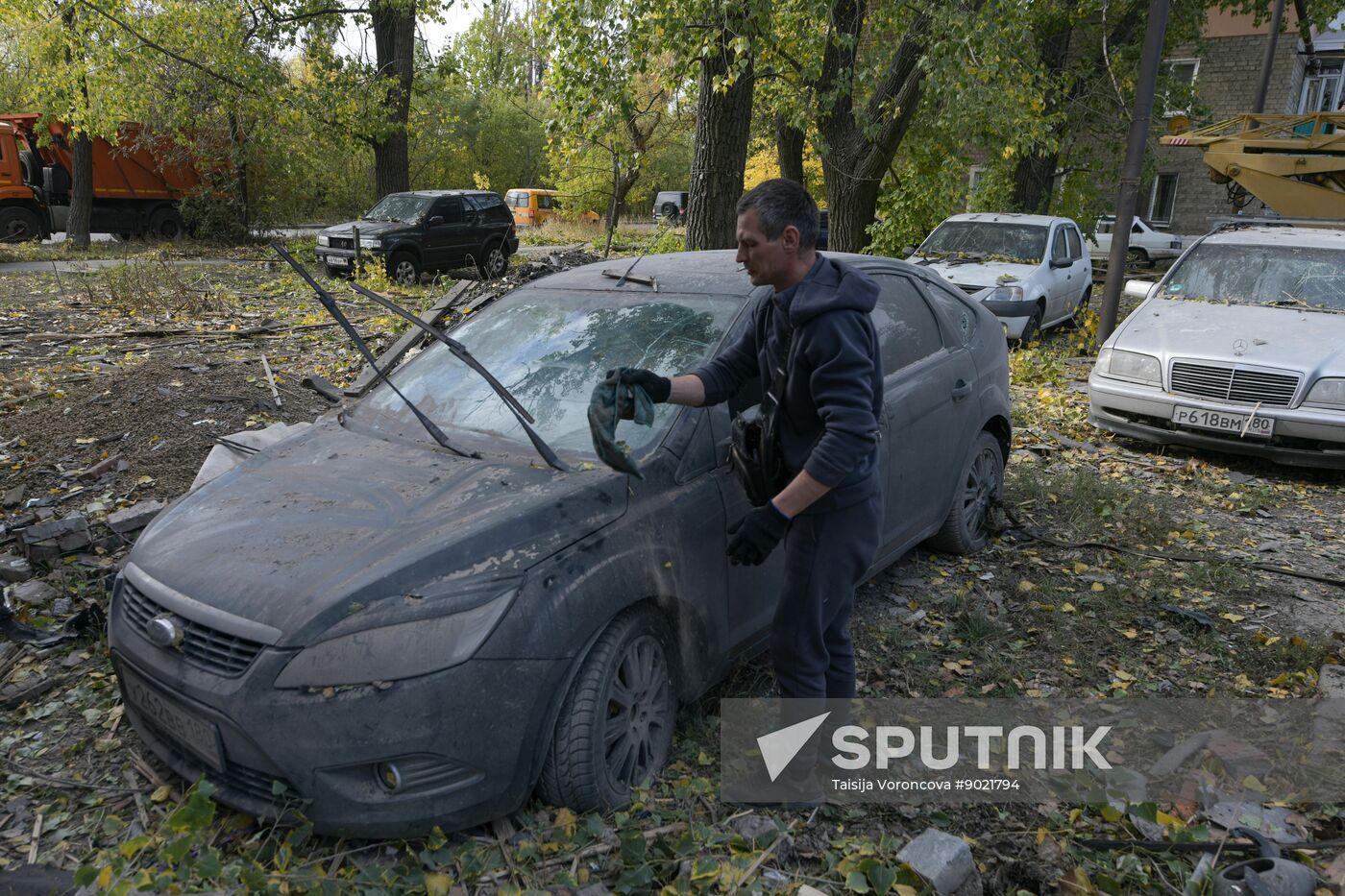 Russia Ukraine Military Operation Shelling