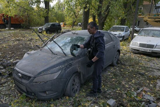 Russia Ukraine Military Operation Shelling
