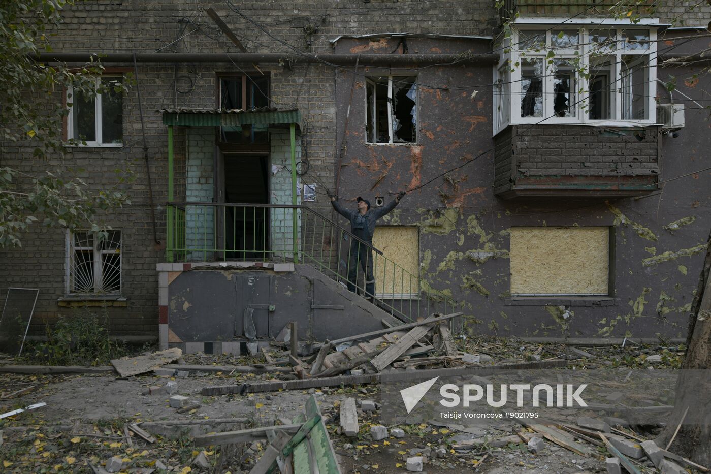 Russia Ukraine Military Operation Shelling