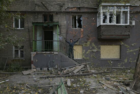 Russia Ukraine Military Operation Shelling