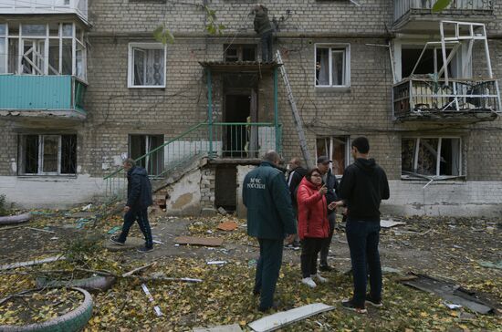 Russia Ukraine Military Operation Shelling