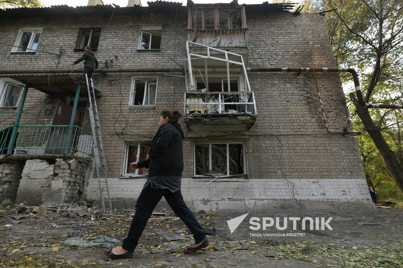 Russia Ukraine Military Operation Shelling