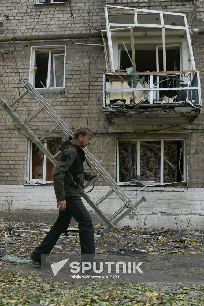 Russia Ukraine Military Operation Shelling
