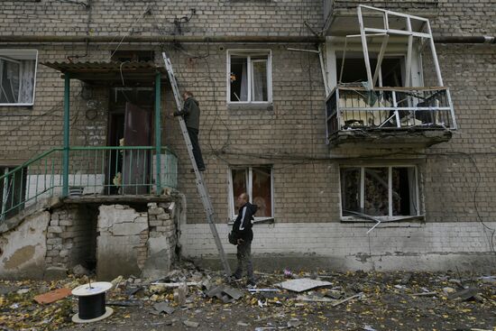 Russia Ukraine Military Operation Shelling