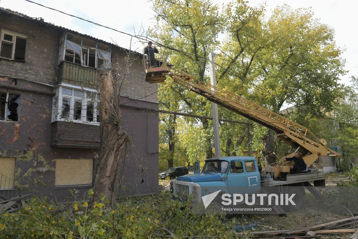 Russia Ukraine Military Operation Shelling