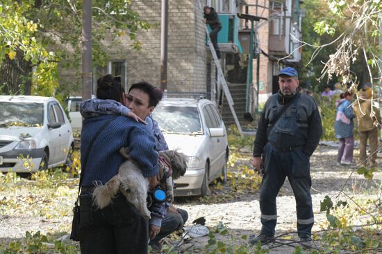 Russia Ukraine Military Operation Shelling