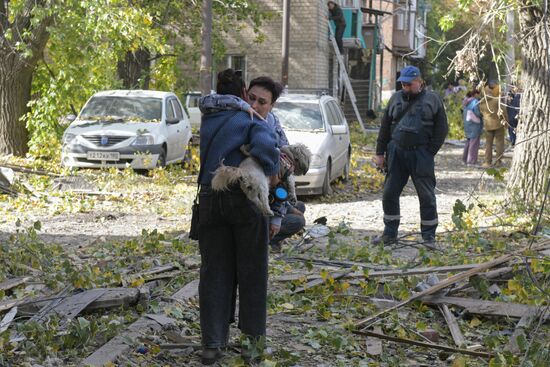 Russia Ukraine Military Operation Shelling