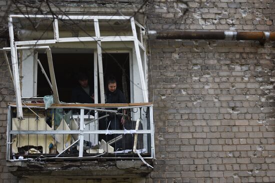 Russia Ukraine Military Operation Shelling