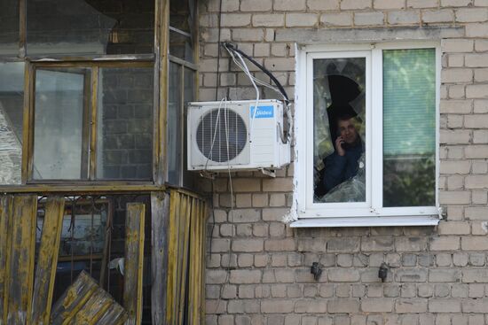 Russia Ukraine Military Operation Shelling
