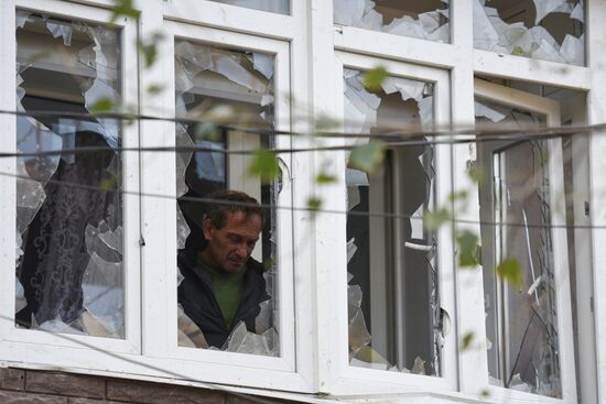 Russia Ukraine Military Operation Shelling