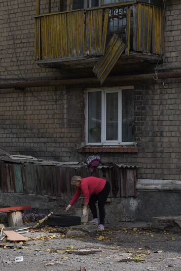 Russia Ukraine Military Operation Shelling