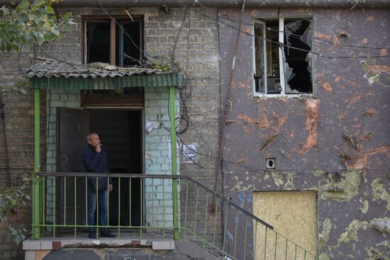 Russia Ukraine Military Operation Shelling