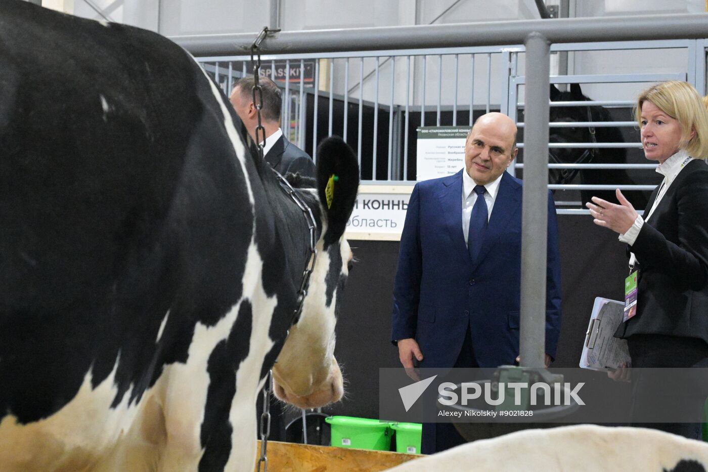 Russia Mishustin Agricultural Exhibition
