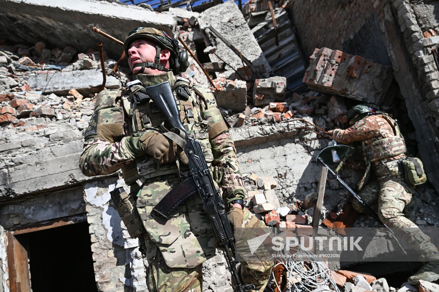 Russia Ukraine Military Operation Signal Unit