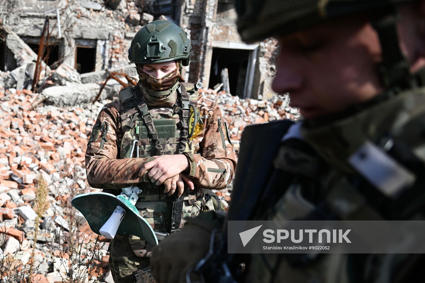 Russia Ukraine Military Operation Signal Unit