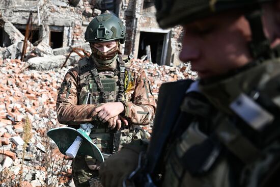 Russia Ukraine Military Operation Signal Unit