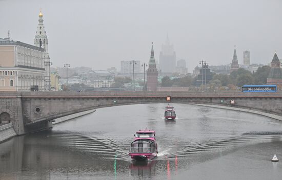 Russia Weather Mist