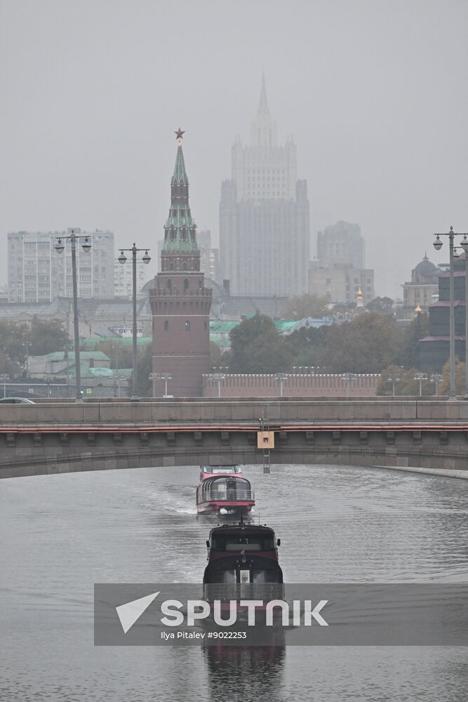 Russia Weather Mist