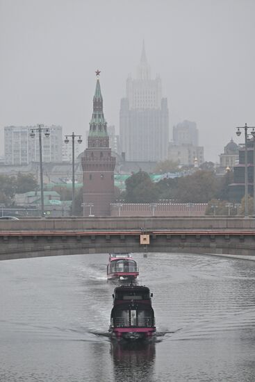 Russia Weather Mist