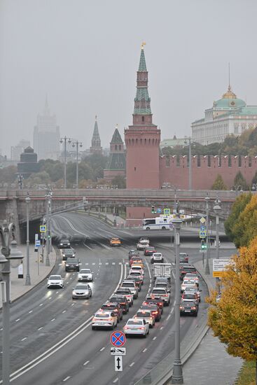 Russia Weather Mist