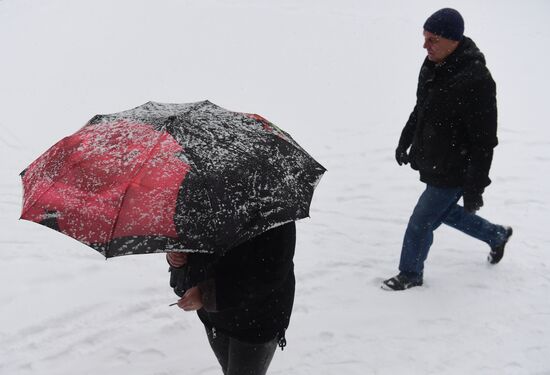 Russia Weather Snowfall