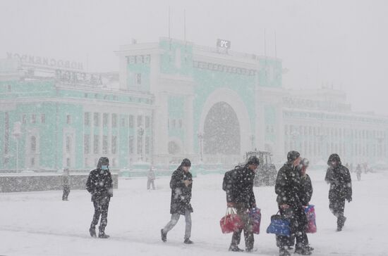 Russia Weather Snowfall